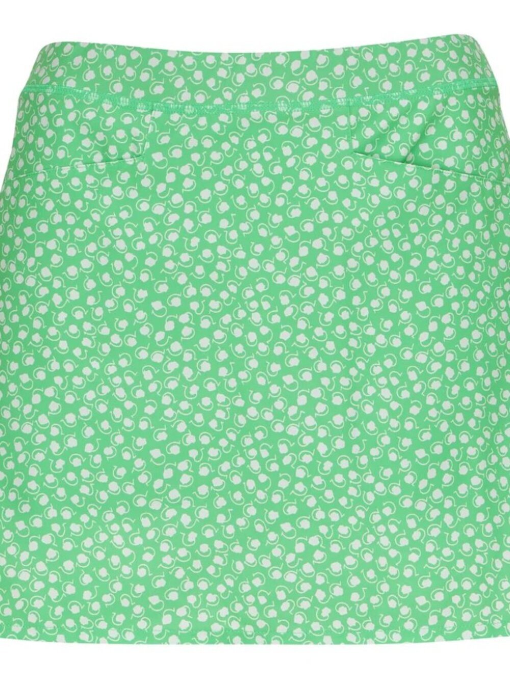 NWT RLX Ralph Lauren Women's Abstract Blue Rose Aim Golf Skort